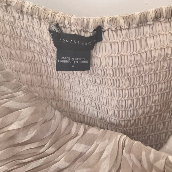 Armani exchange strapless dress - Picture 3 of 3